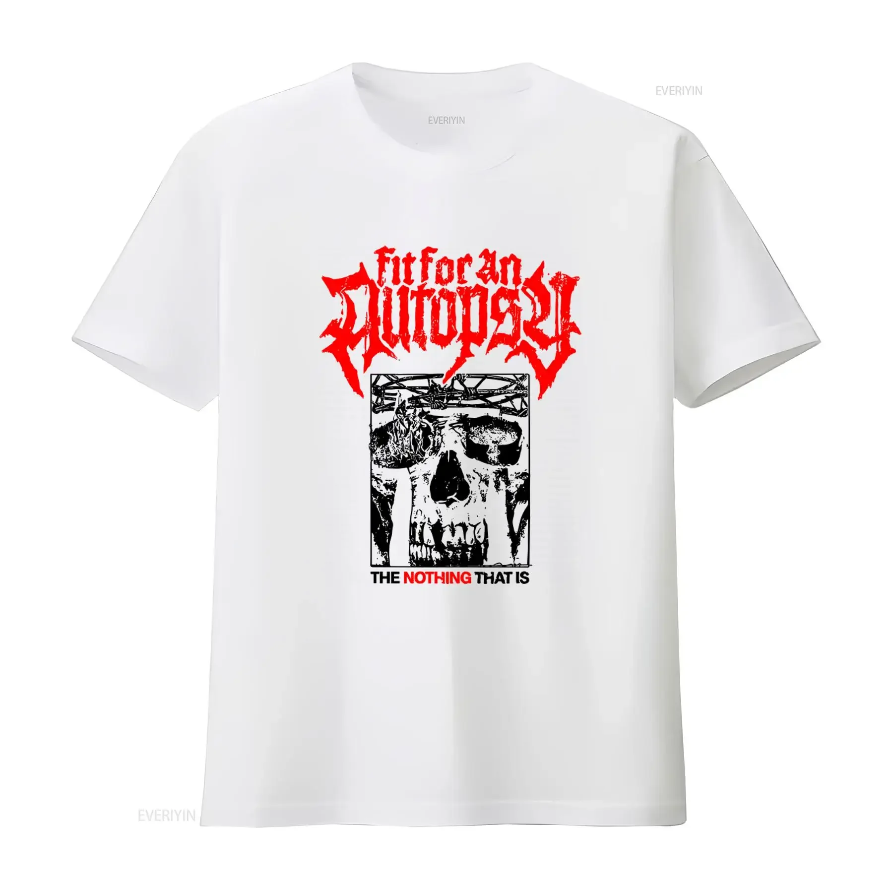 Fit For An Autopsy T Shirt Band Deathcore Metal DTG New Jersey Apparel Fashion Music Streetwear Skull Print  vintage Washed