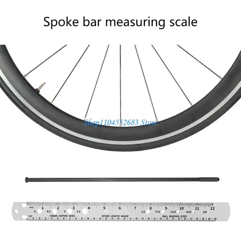 

Y6GD Spoke Length Measurement Tool Accurate Spoke Length Measurement Gauge Repair