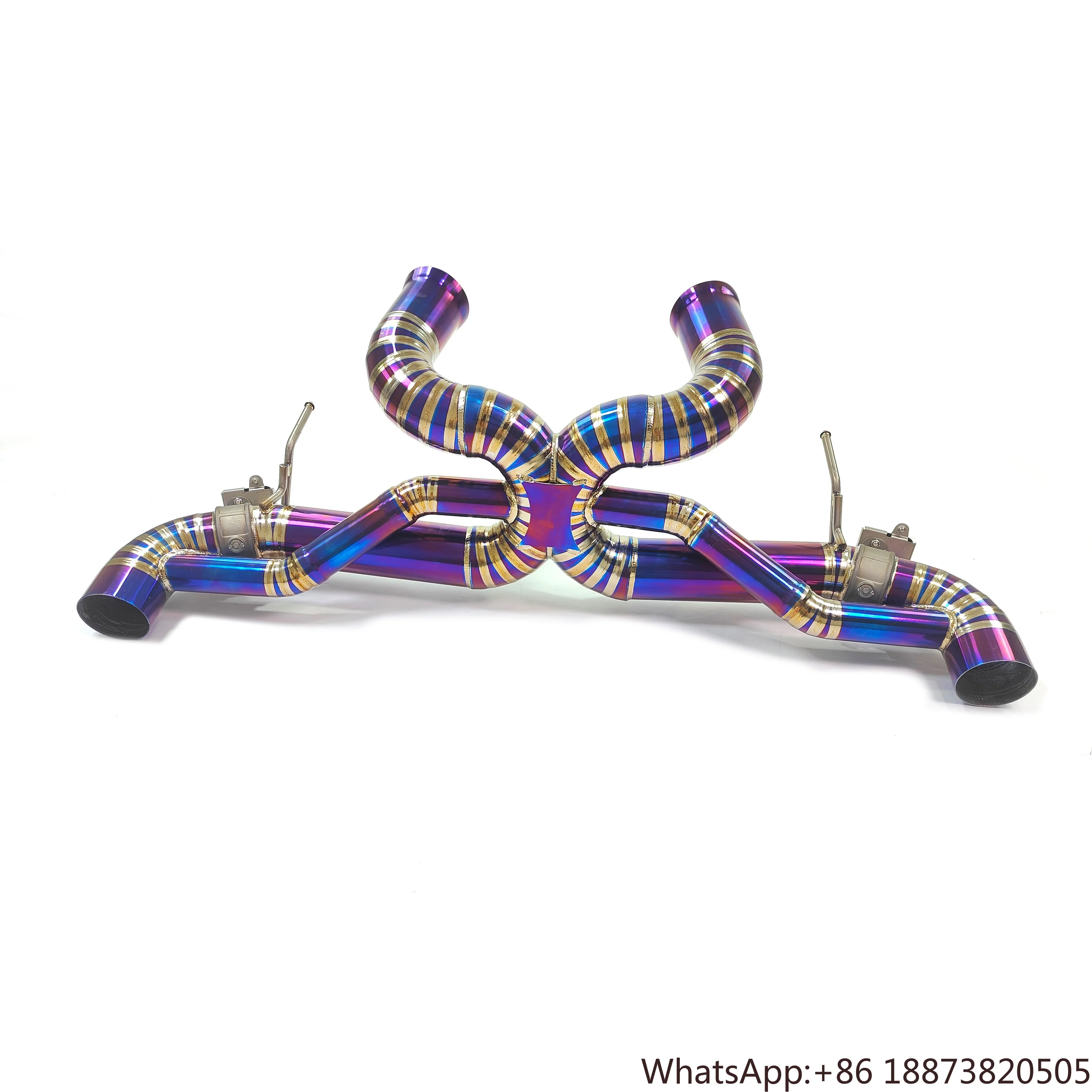 

Performance Titanium Exhaust for Mclaren GT 4.0T V8 Twin-turbocharged Valves Control Catback