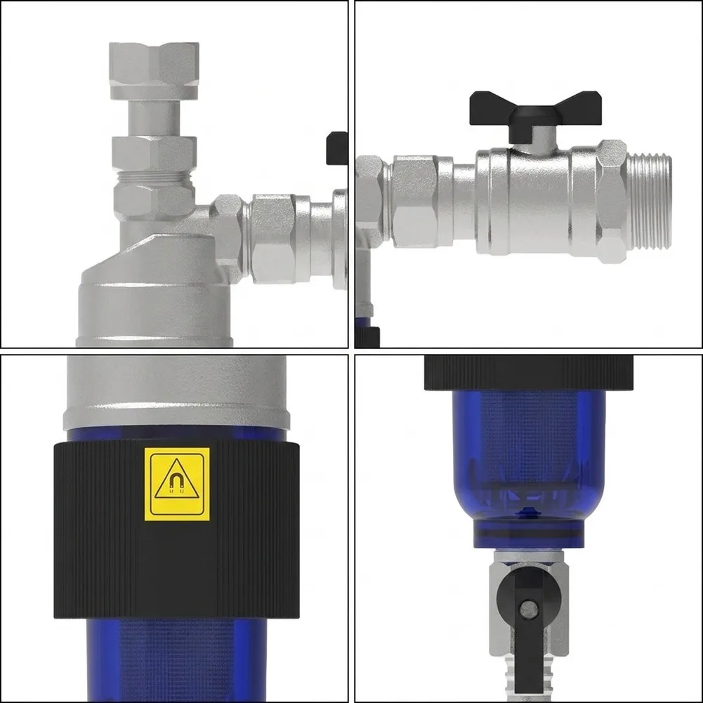 For Wall Hung Boiler Magnetic Filter Built for Durability in Continuous Operation Within Domestic Heating Loops