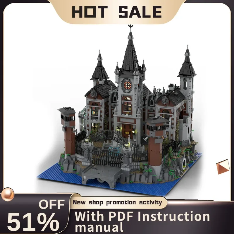 

Новый 6755 шт., хит продаж, знаменитый герой фильма Moc70912, модель Akm Asylum, строительные блоки, креативные идеи «сделай сам», детские игрушки, подарок на день рождения, Рождественский подарок