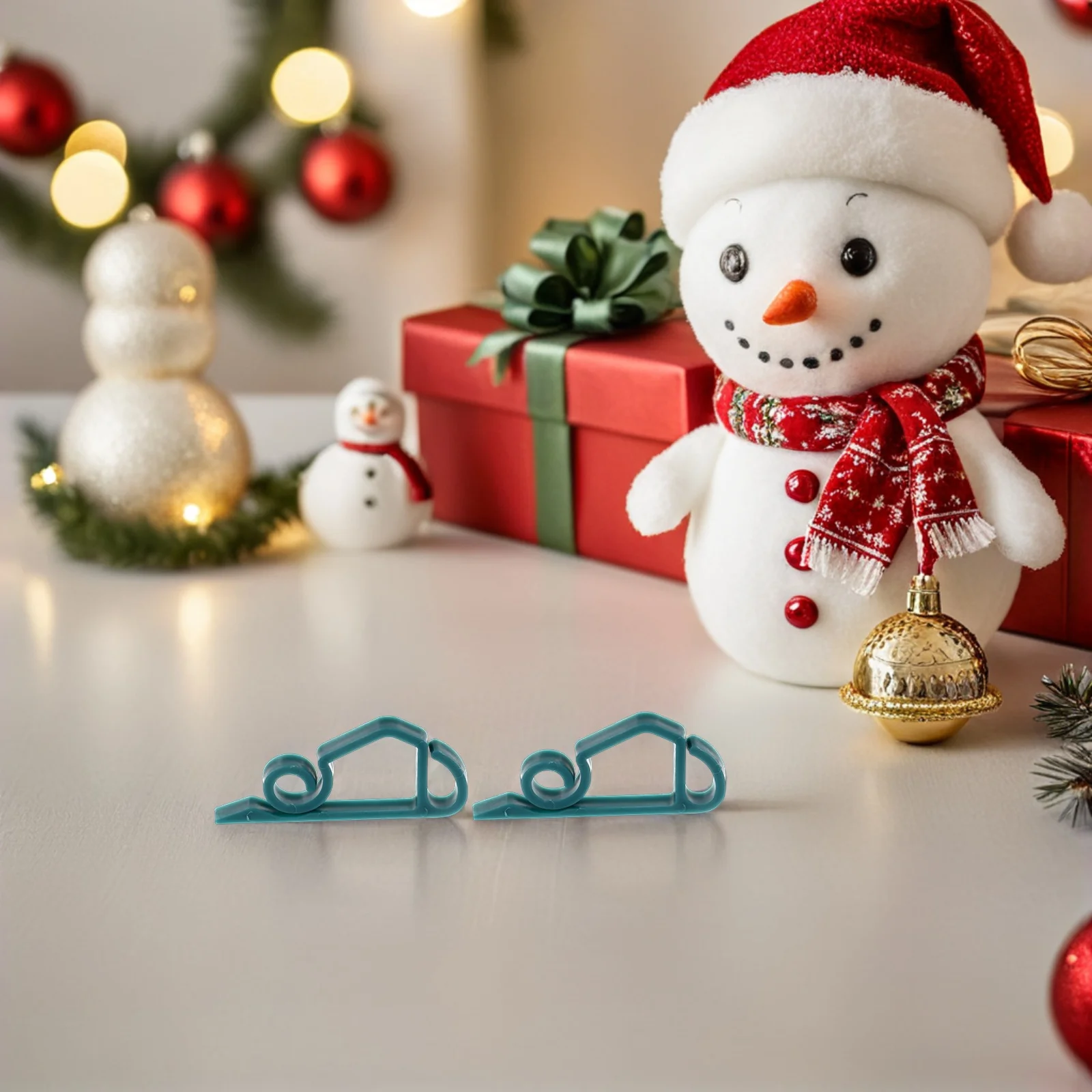 100Pcs Outdoor Gutter Clips String Light Hooks Heavy Duty Weatherproof Xmas Holiday Party Festival Light Hangers for Roof Edges