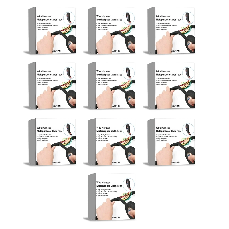 전선용 자체 접착 천 테이프 절연 테이프 와이어 수리 랩