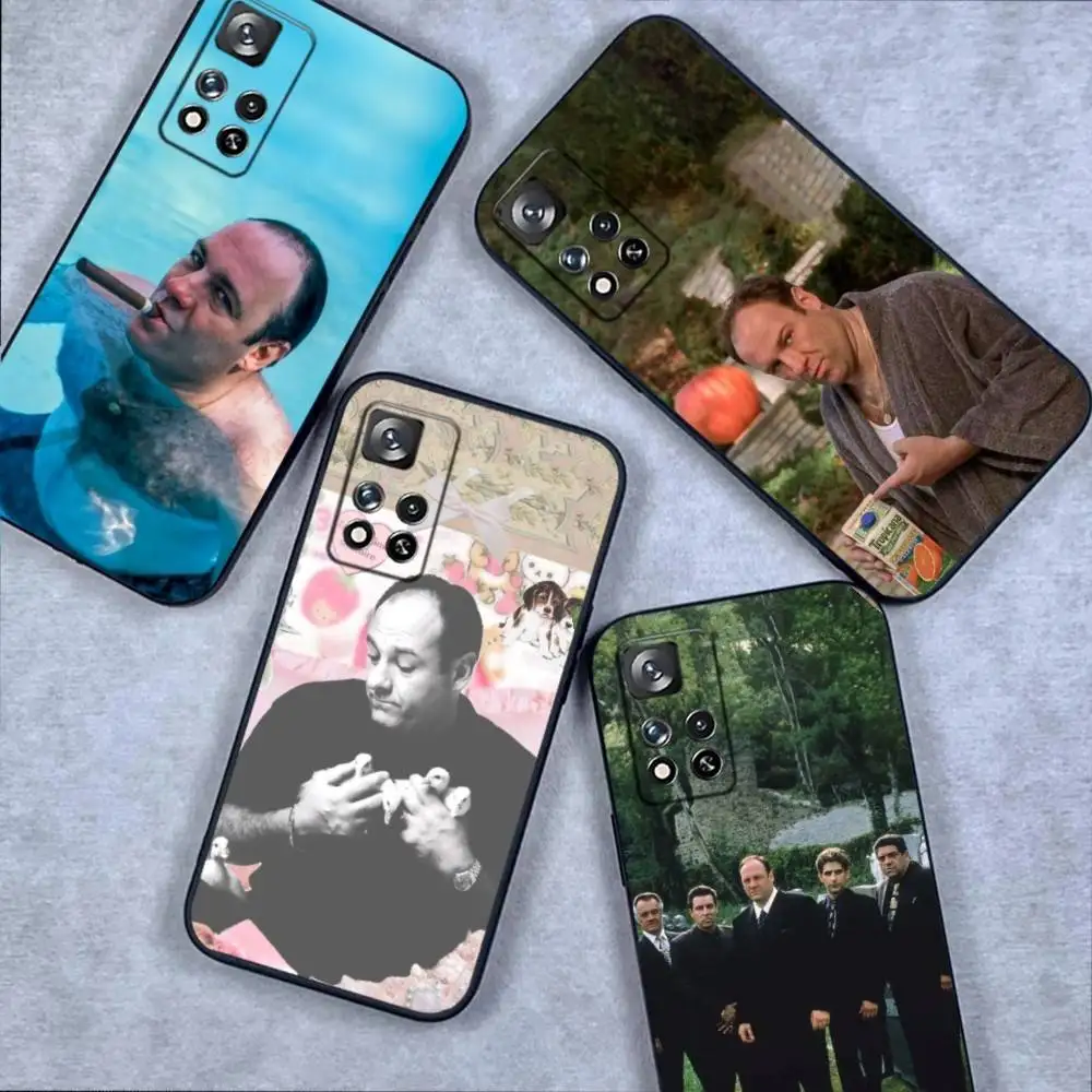 

The S-Sopranos Phone Case For Samsung S 25,24,23,22,30,21,10,9,Ultra,Plus,Lite,FE,4,5G Black Soft Case