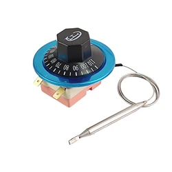 AC 220V 16A 30-110/50-300 Oven Temperature Switch Thermostat Dial Centigrade Ceramic Base Water Heater Thermostat