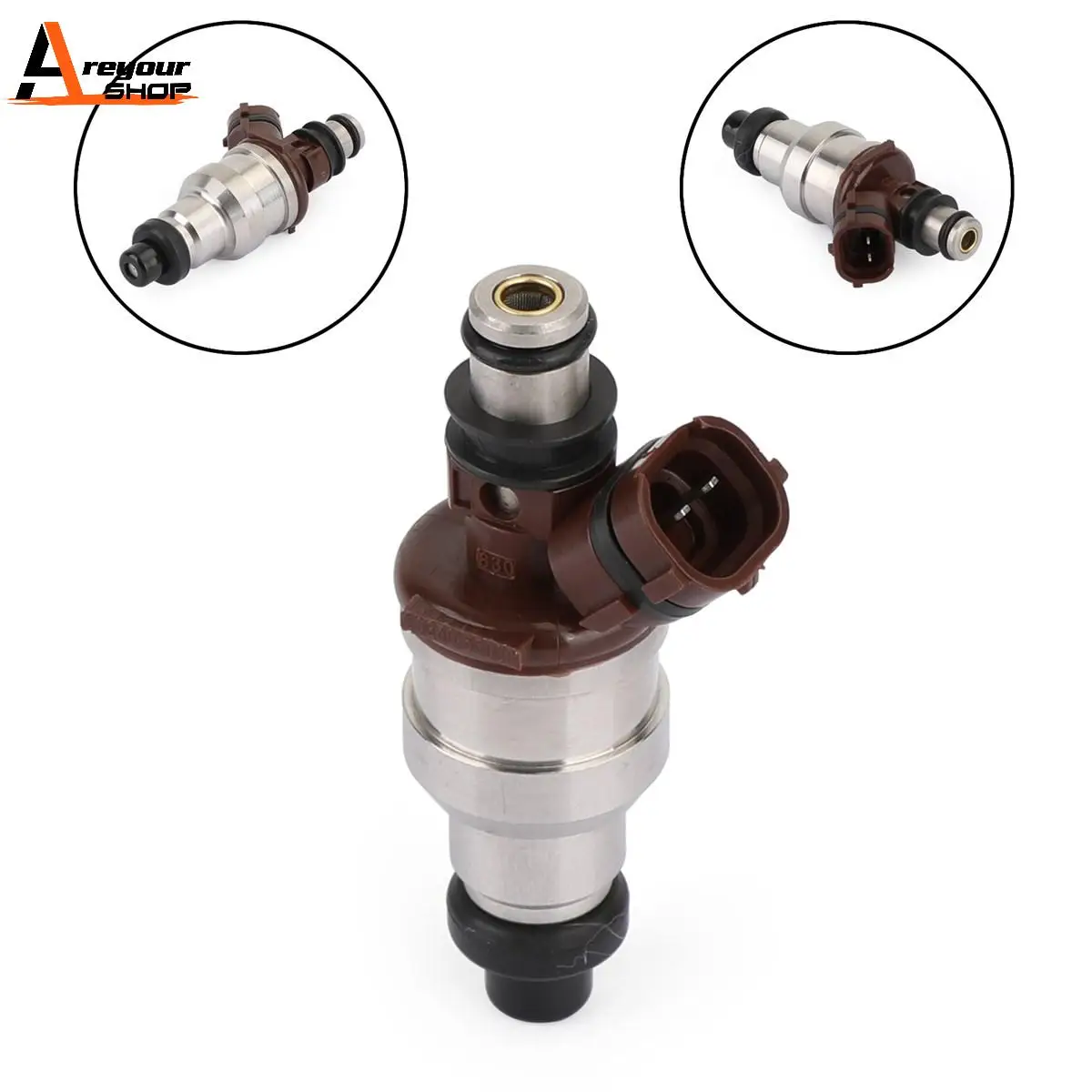 Areyourshop 1pcs Fuel Injectors fit For 4Runner Pickup 1989-1995 3VZE 3.0L V6 23209-65020 23250-65020 Car Accessories Auto Parts