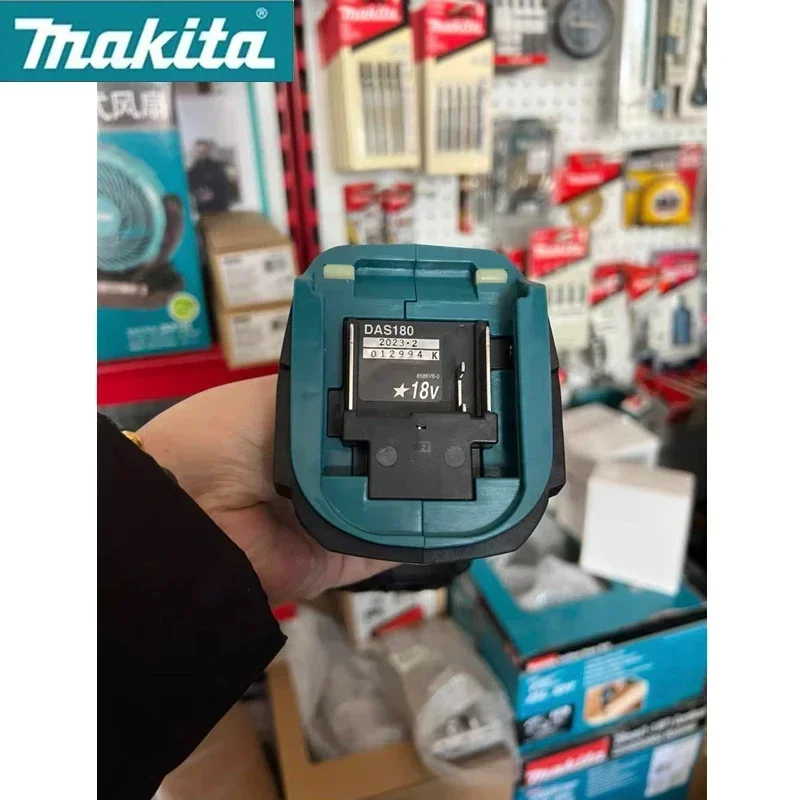 Беспроводной воздуходувка MAKITA DAS180Z, Многофункциональный перезаряжаемый аппарат для накачки пыли в узком пространстве, 18 в, DAS180