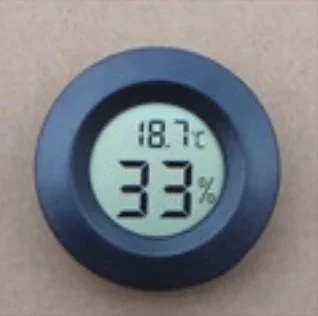 Termometri digitali Sauna termometro rotondo numero di casa Mini congelatore frigorifero di cristallo portatile liquido giardino domestico