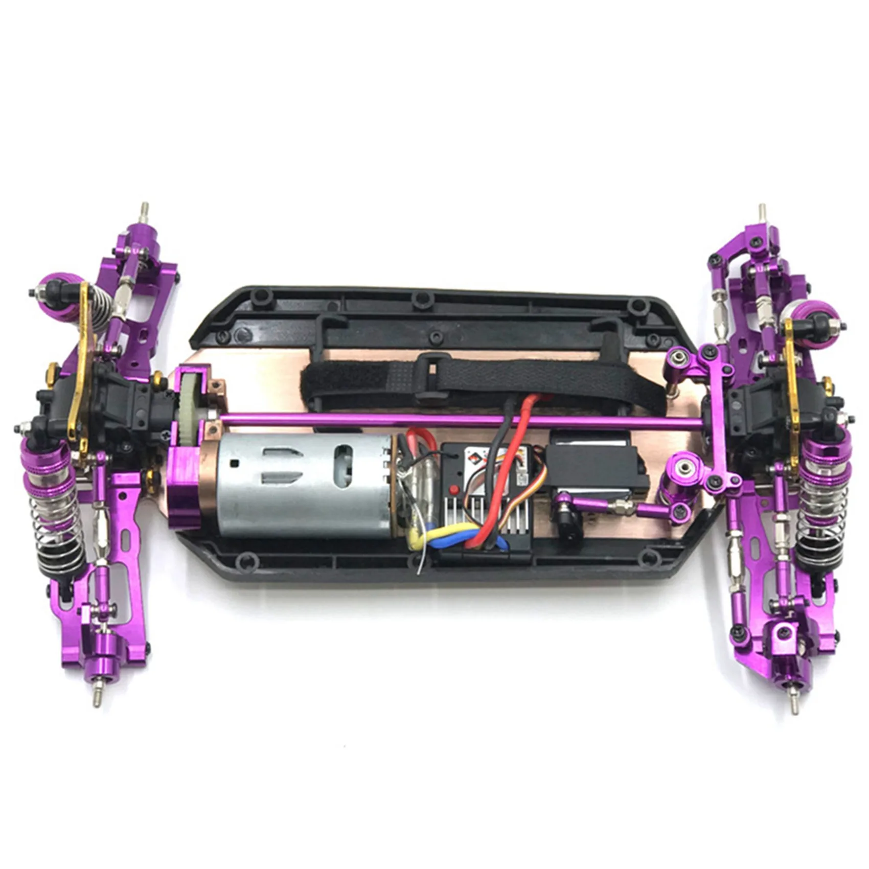 B05C-2X Metal Central Drive Shaft Upgrade Accessories For Wltoys 124019 124018 1/12 RC Car Spare Parts,Purple