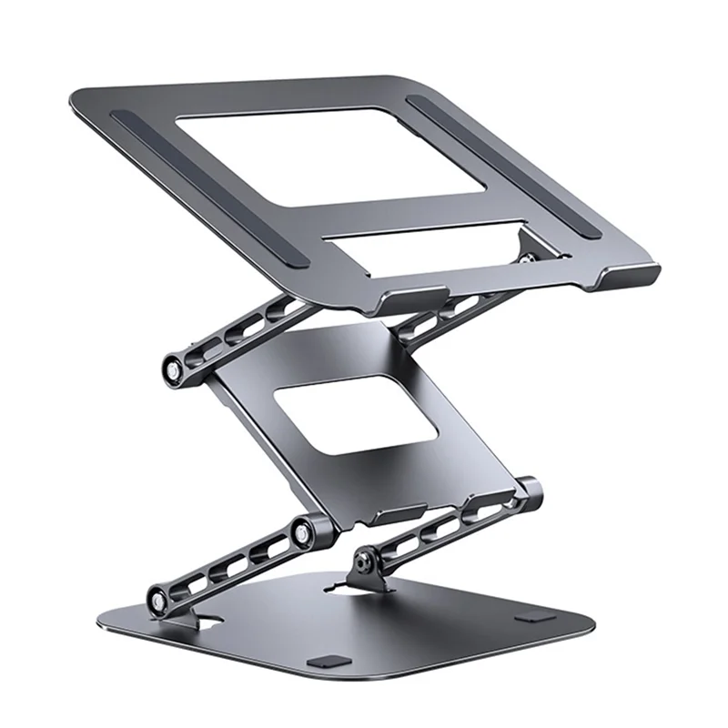

E-Easy To Use-Adjustable Laptop Stand Aluminium Foldable Laptop Holder Portable Notebook Tablet Stand For Air Pro Ipad