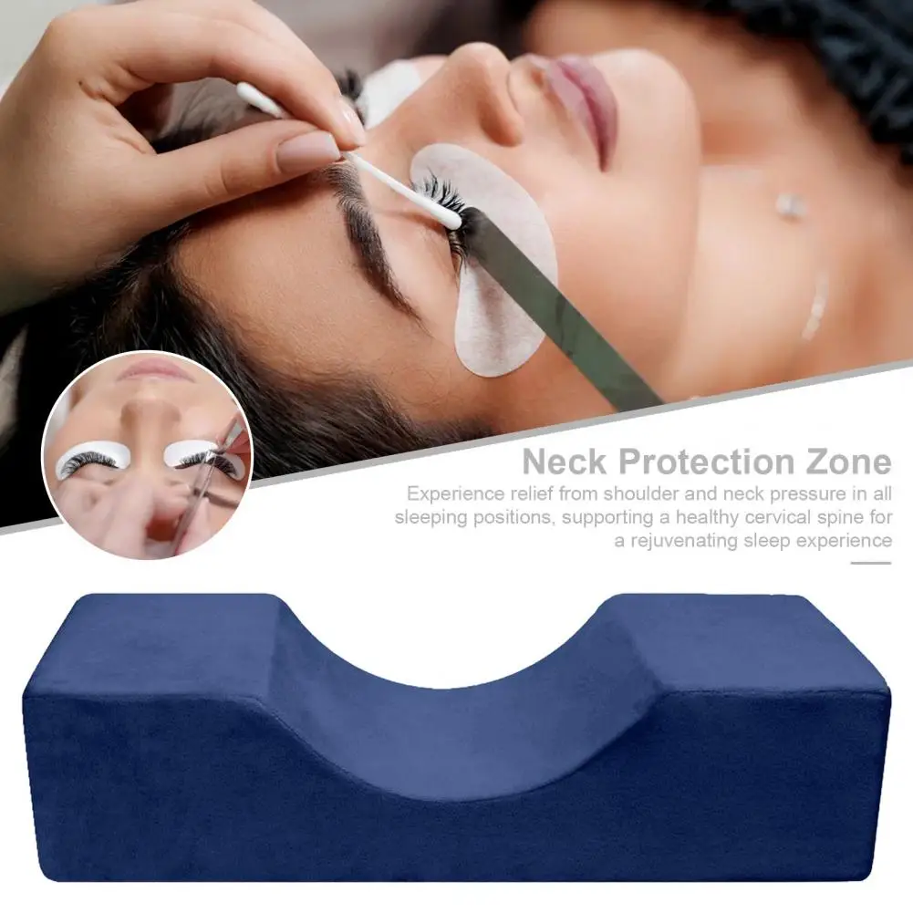 Eyelash Extention Support Pillow Ergonomic U-shaped Eyelash Extension Pillow with Memory for Neck for Ultimate for Eyelash