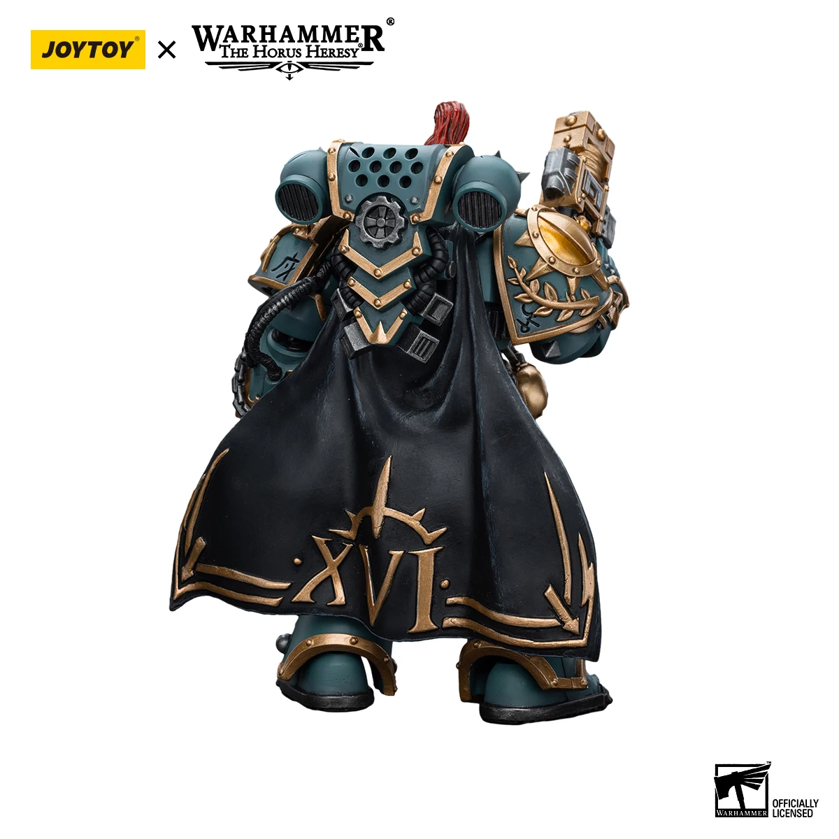 [IN STOCK] Collectible Action Figure 1/18 JOYTOY Warhammer 30K Sons Of Horus Legion Praetor  With Power Fist Anmie Model Gifts