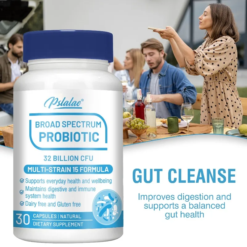 Broad Spectrum Probiotics - Metabolism, Regular Bowel Movements, Promotes Gut and Digestive Health,Enhance Vitality and Immunity