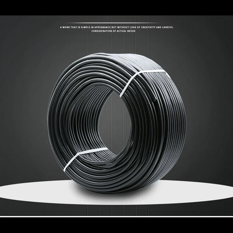 سلك وكابل كهربائي نحاسي 5 متر RVV 2/3/4/5 Core 0.5/0.75/1/1.5/2.5 مم سلك مغلف لخط الطاقة #6