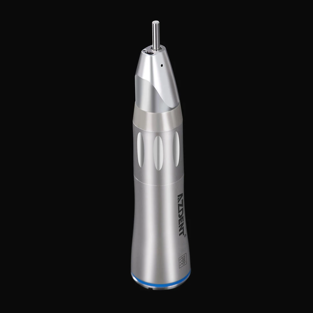 AZDENT Dental 1:5/1:1/20:1 LED Fiber Optic Low Speed Handstück Interne Spray Contra Winkel Push Button Handstück Zahnmedizin Werkzeug – Detail 28