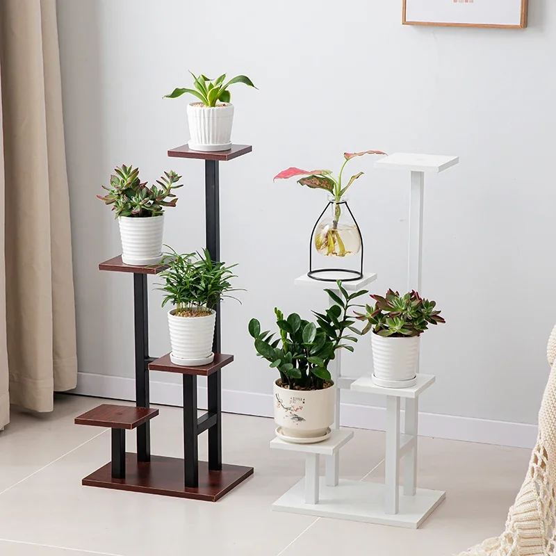 Plant Stand Multiple Flower Pot Holder Shelves Planter Rack Storage Organizer Display For Indoor Home Garden Decoration