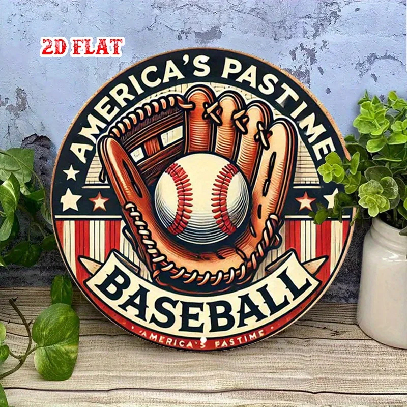 2D Flat, Baseball Theme Round  