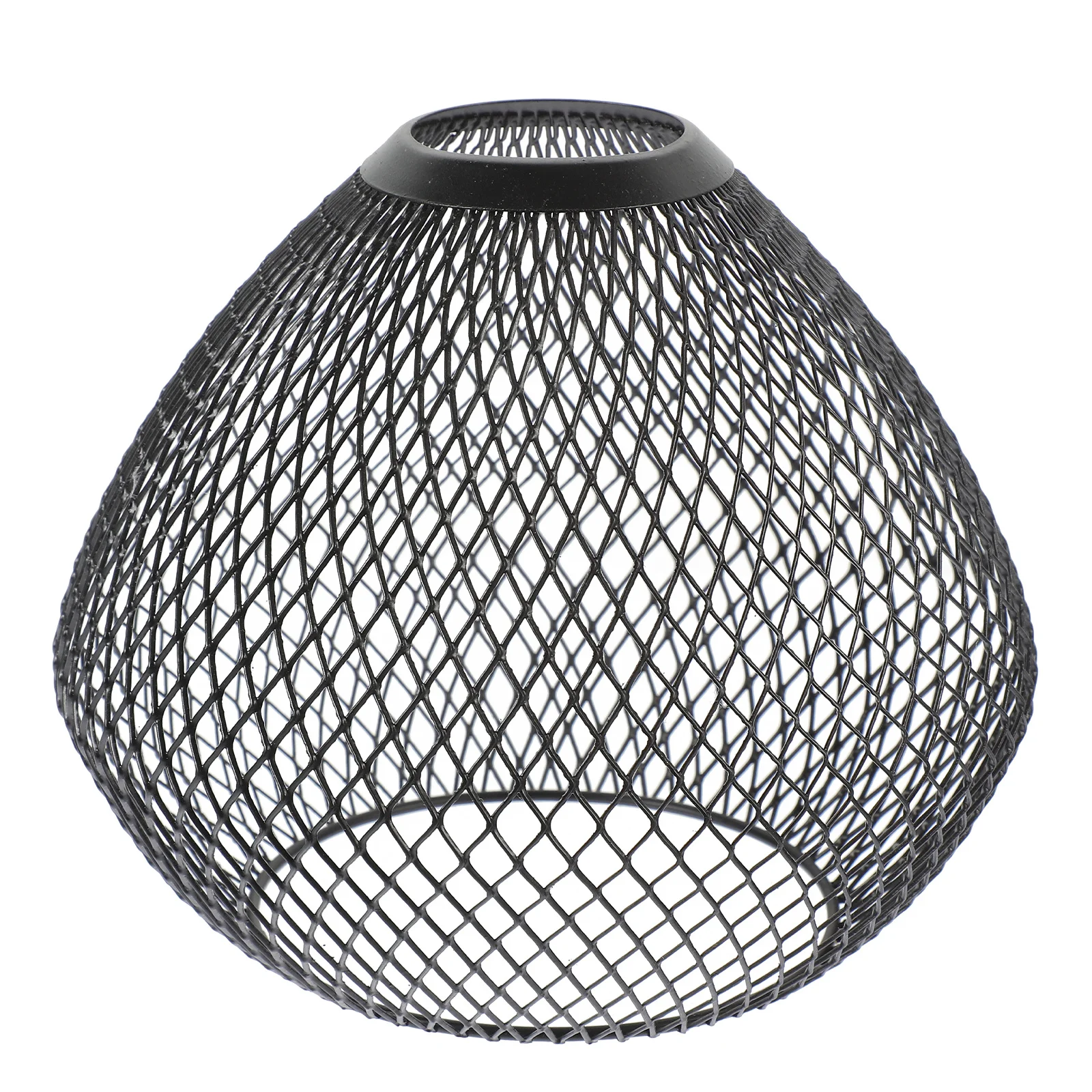 

Durable Iron Geometric Lampshade Hollow Out Pendant Light for Various Room Sizes Easy Installation Lamp Shade Mesh Lamp Shade