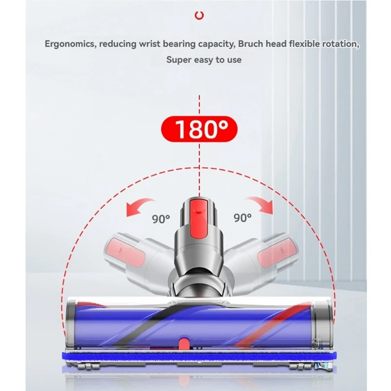 Head Turbine Floor Tool Vacuum Attachments With Dust Detect   For Dyson V11  Cyclone Cordless Cleaners Parts With Filters