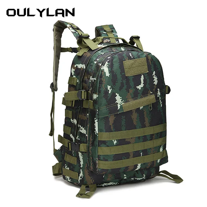 Trekking BackpackClimbing 40L Tactical  Men Waterproof Bag Men's Outdoor Sports Bags Portable Wear-resistant 3D Backpac