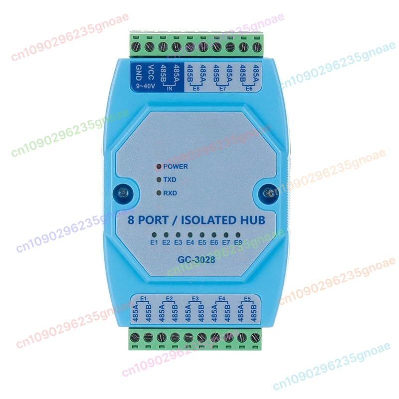 

Industrial Repeater GC-3024 GC-3028 RS485 Hub 4 Port Signal Amplifier Optically Isolated Surge Lightning Protection