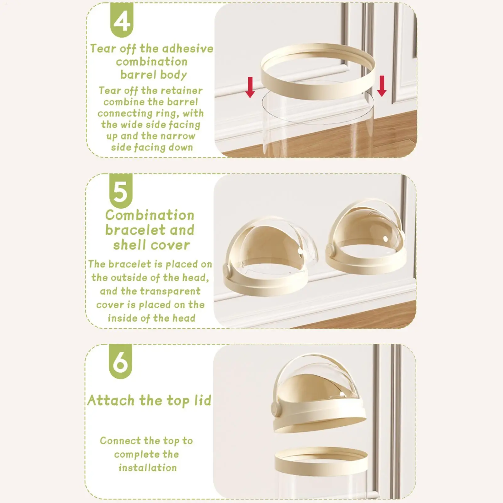 أنبوب حيوانات محشو 63.7 بوصة منظم حيوانات محشو شفاف دمية عرض دلو 4 طبقات حامل دمية للأطفال في الحضانة