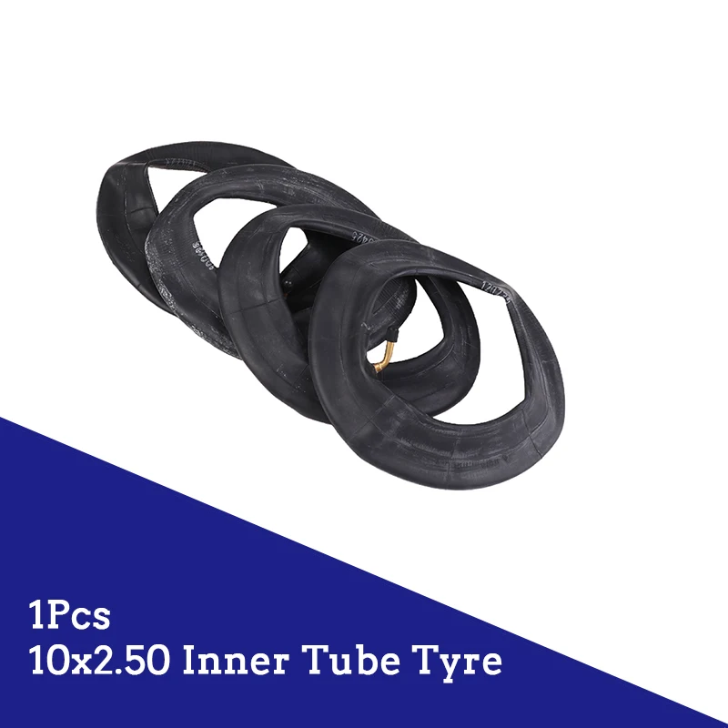 10 بوصة 10x2.50 الأنبوب الداخلي الإطارات ل سكوتر كهربائي بوتيل المطاط إطار هوائي ل دراجة سكوتر كهربائية سيارة توازن #1
