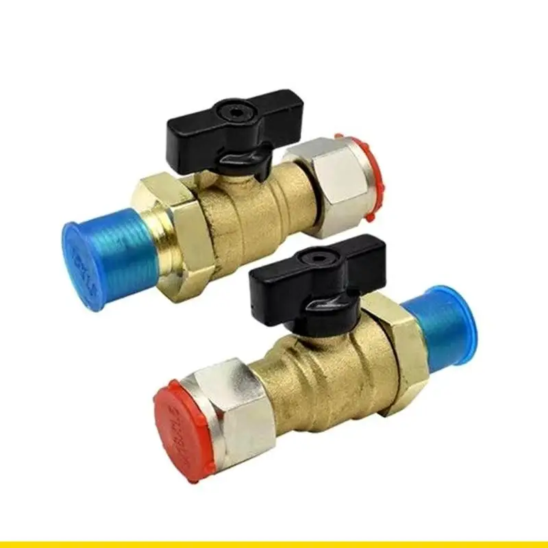 SZCH Vehicle Air System Replacement Component, Integrated Metal Exhaust and Shutoff Control Assembly With Lever Handle and