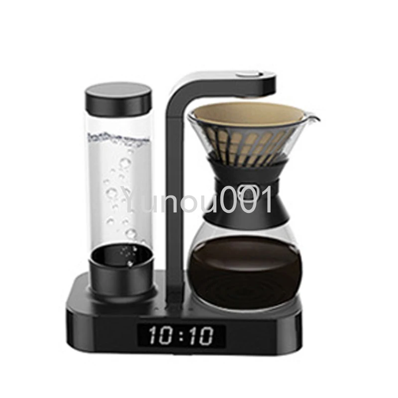 Imagem -03 - Máquina de Café Manual tipo Gotejamento Máquina de Café Doméstica Relógio Totalmente Automático Pequena Máquina de Fazer Chá 220v 600w Cm602