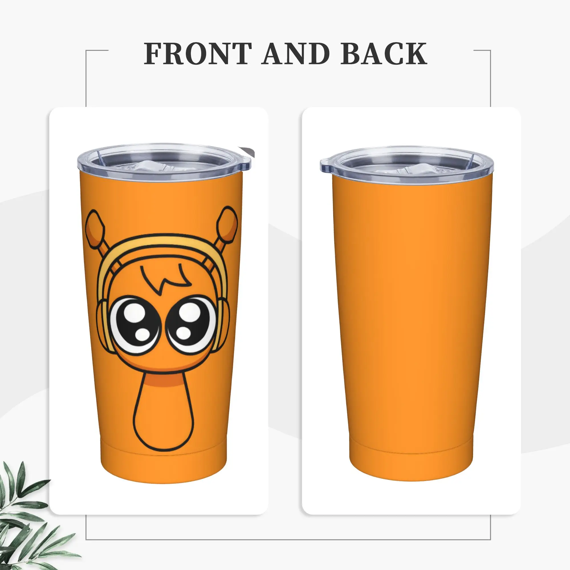 Sprunki Cartoon Anime Tumbler Vacuum Insulated  Thermal Cup Stainless Steel Car Mugs Water Bottle