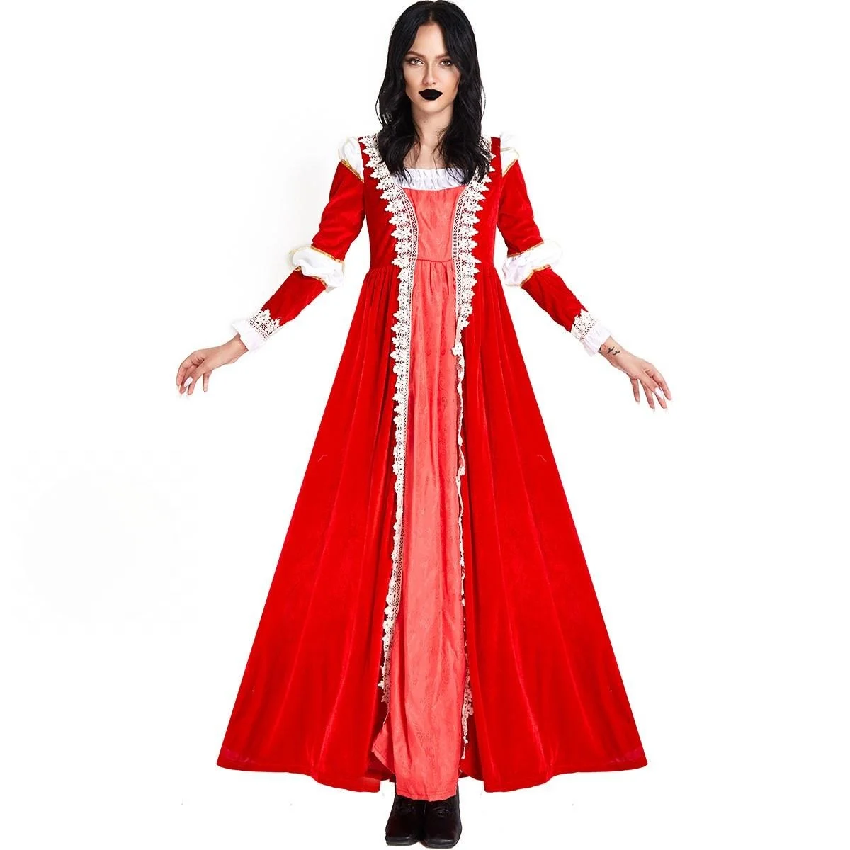 

Винтажный придворный костюм для выступлений, традиционный этнический сценический наряд для женщин, весенняя коллекция