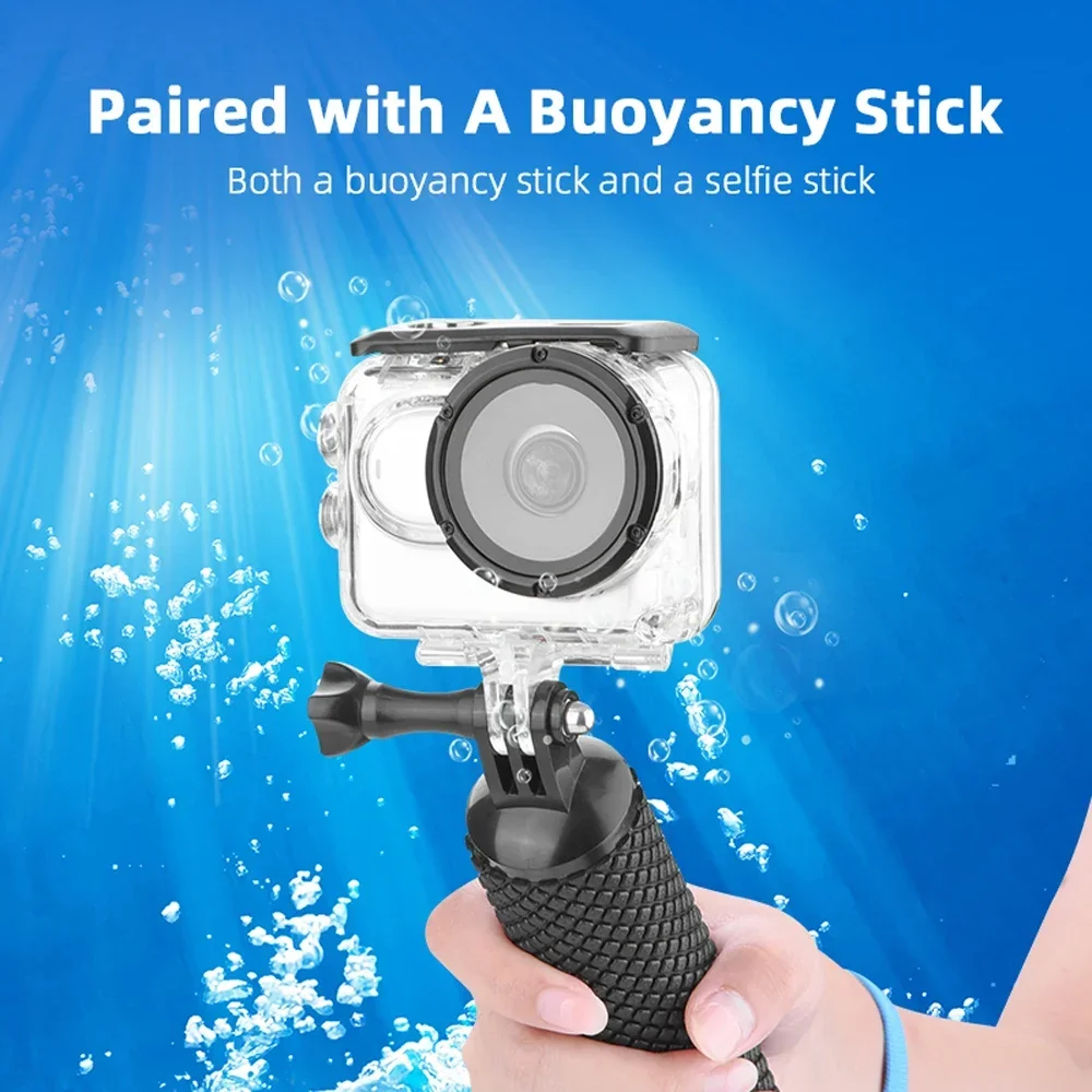 กรณีกันน้ําสําหรับ Insta360 GO 3/3S ว่ายน้ําใต้น้ําดําน้ําป้องกัน COVER SHELL กล้องกีฬา Surf การถ่ายภาพ