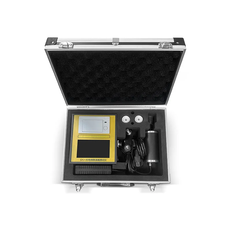 

Elevator speed limiter tester Portable speed limiter calibrator Elevator action speed measuring machine detection