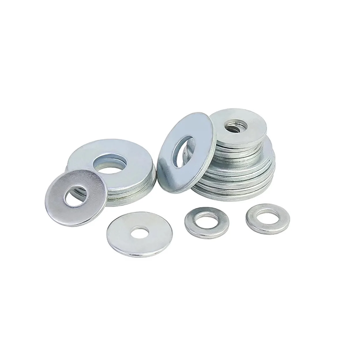 Galvanized Metal Enlarged And Thickened Circular Screw Flat Washer/Gasket M3M4M5M6M8M10