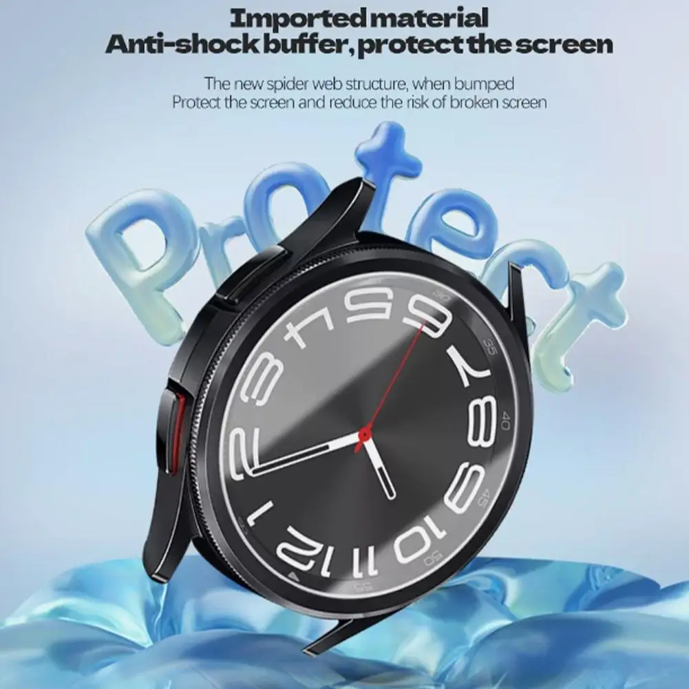 Película protectora para reloj Samsung Watch7ultra, película suave compuesta, pantalla PMMA curvada, doblado en caliente