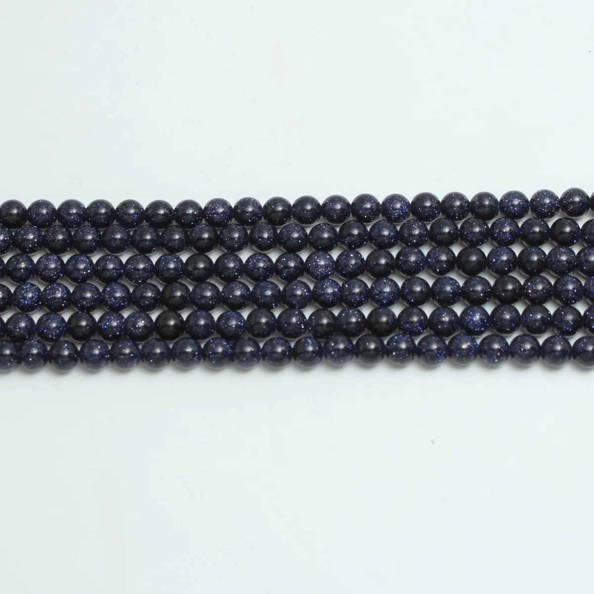 Semi-precious stone multi-specification beads, golden sandstone, multi-color glossy beads, handmade DIY jewelry accessories