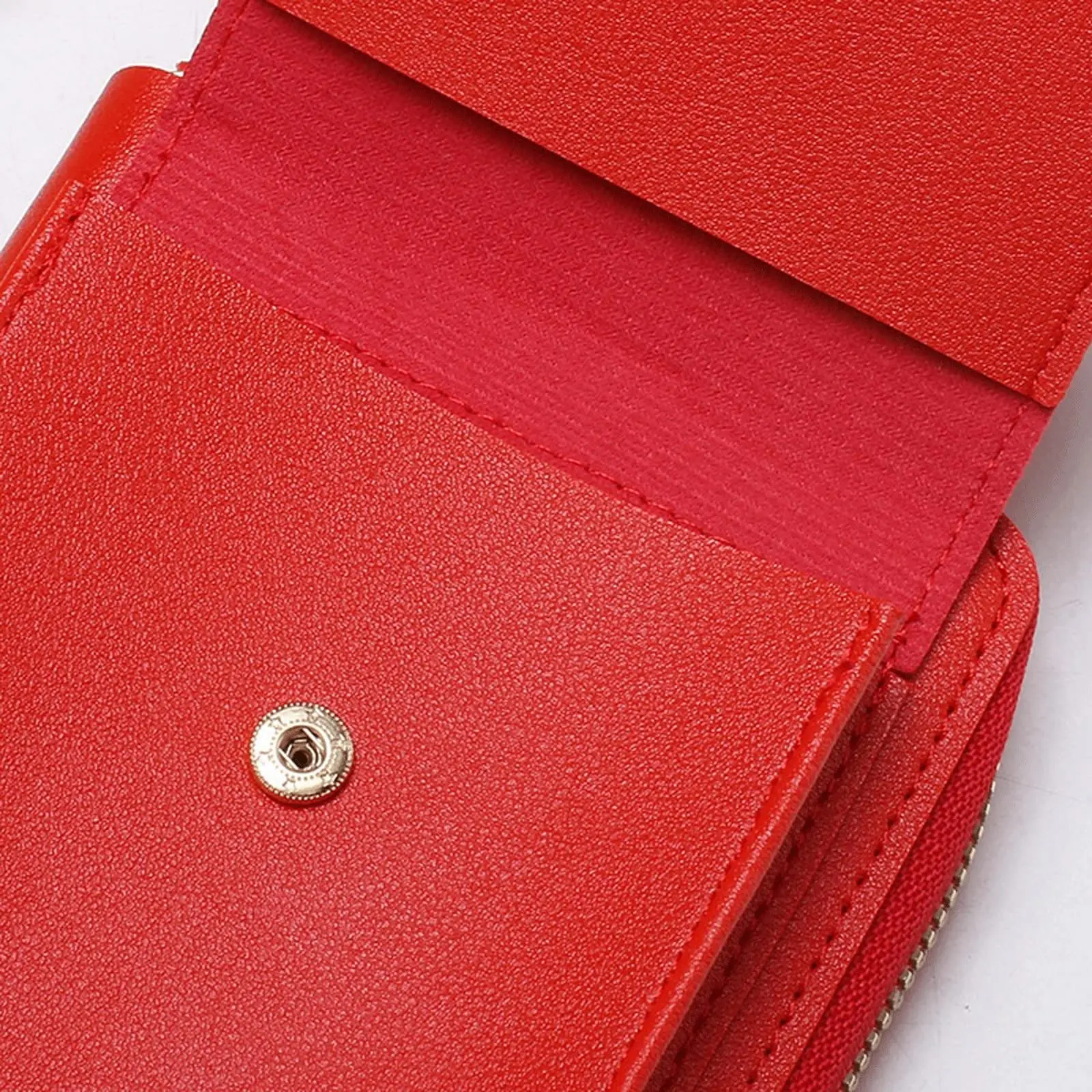 Schultertasche für Damen, Kleine Umhängetasche aus PU-Leder, Damen-Handytasche, Geldbörse, Kartenetui, Clutch, Portemonnaie M – Detail 5
