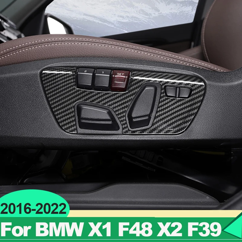For BMW X1 F48 X2 F39 2016 2017 2018 2019 2020 2021 2022 ABS Car Styling Trim Seat Adjustment Knob Button Switch Cover Stick