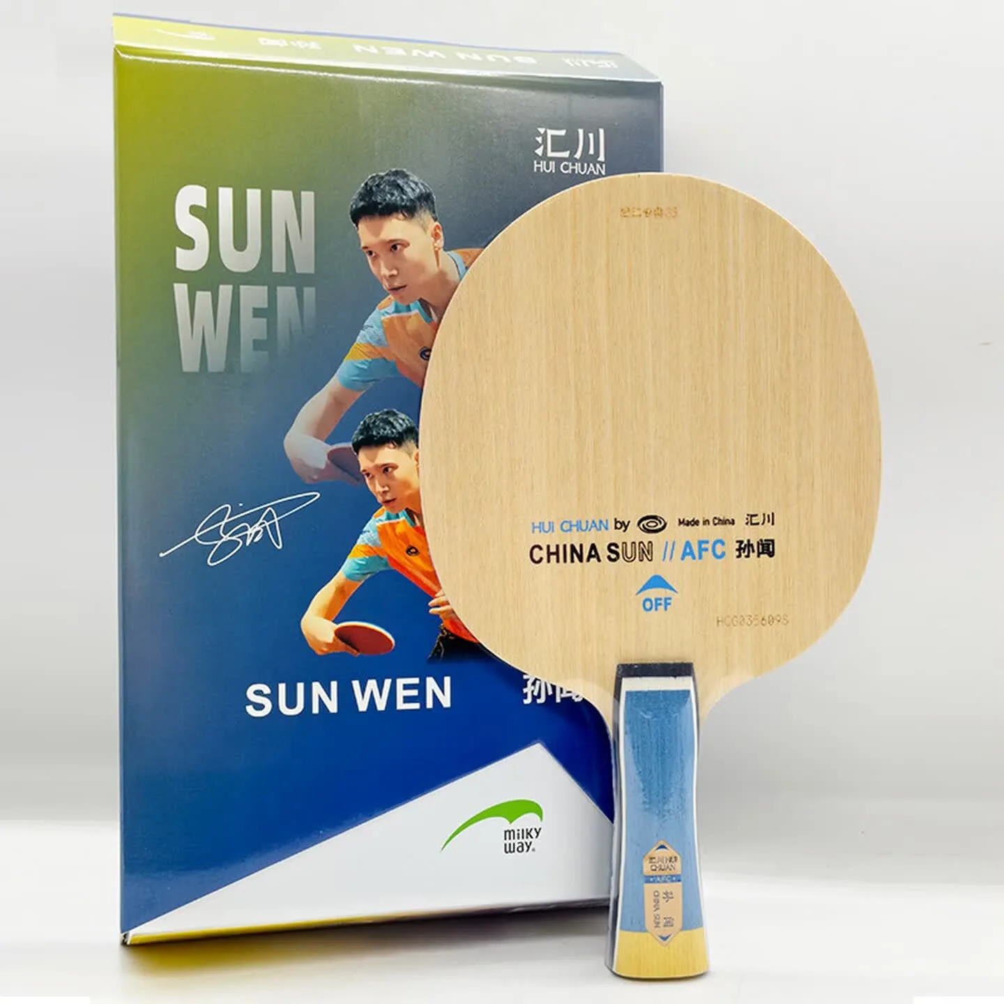 hui-chuan-de-yinhe-china-sun-afc-sun-wen-alc-pala-de-tenis-de-mesa-de-carbono-ataque-rapido-ofensivo-con-bola-con-efecto