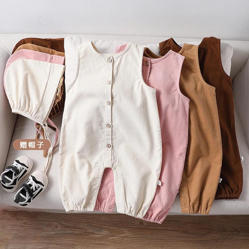 

Autumn INS Baby Carrier Pants Jumpsuit for Newborn Boys And Girls Base Layer Outfit Crawling Suit Baby Clothes