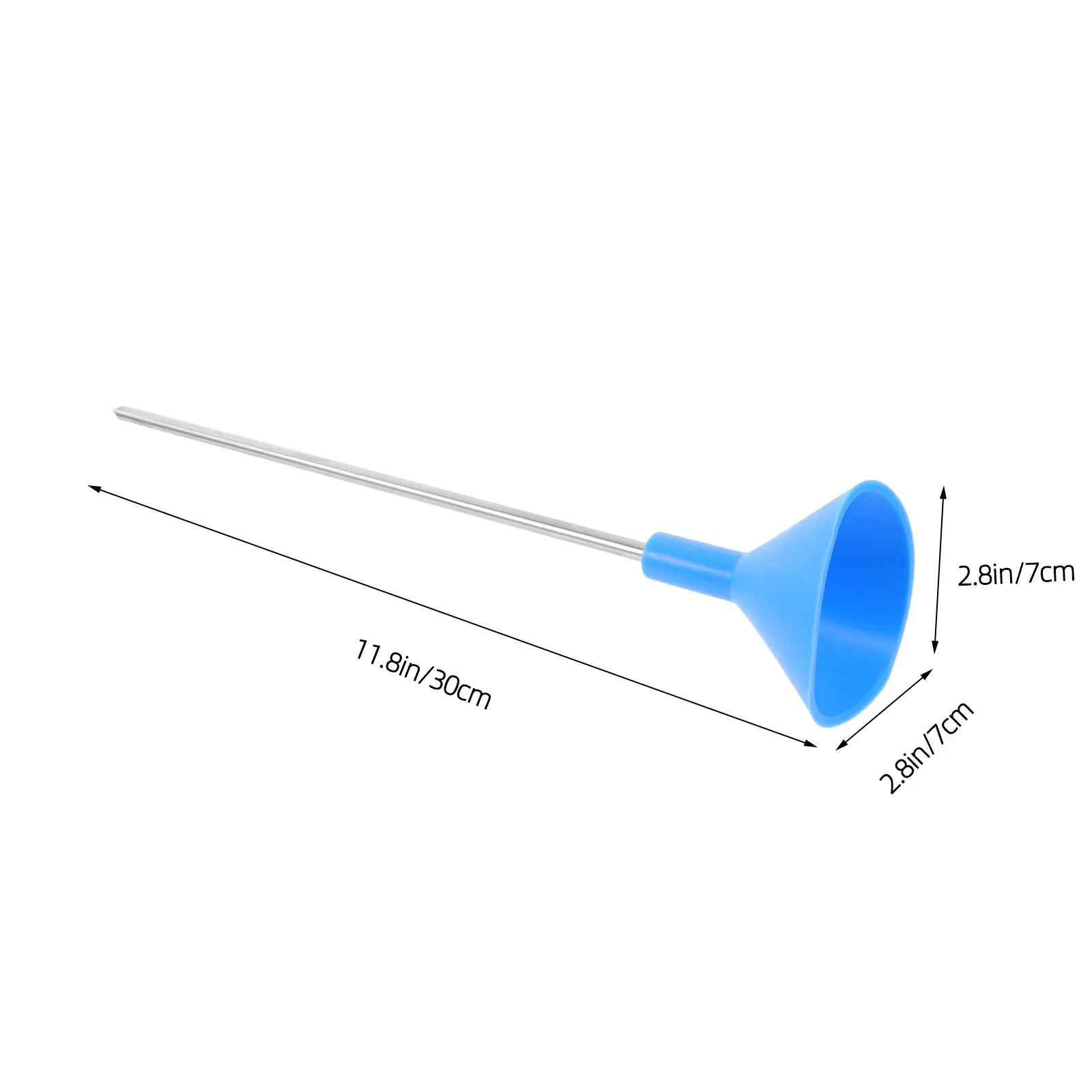 Stainless Steel Pipe Leak Detection Rod High Sensitivity Listening Device for Water Leak Testing Underground Leakage Monitor