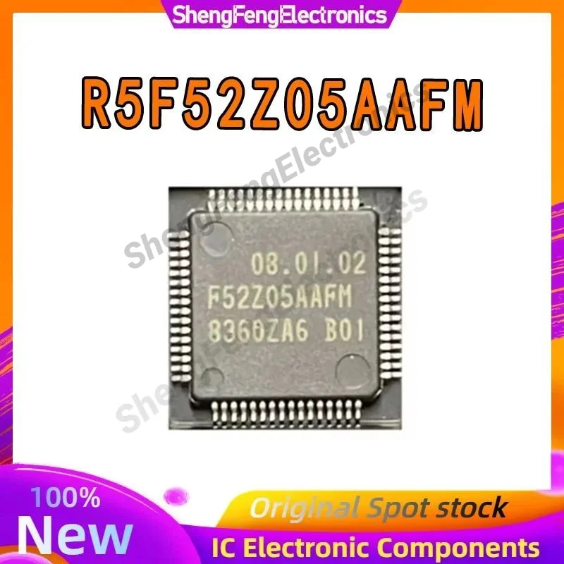 R5F52Z05AAFM R5F52Z05 R5F52Z IC MCU Chip QFP-64 in Stock 100% New Origin