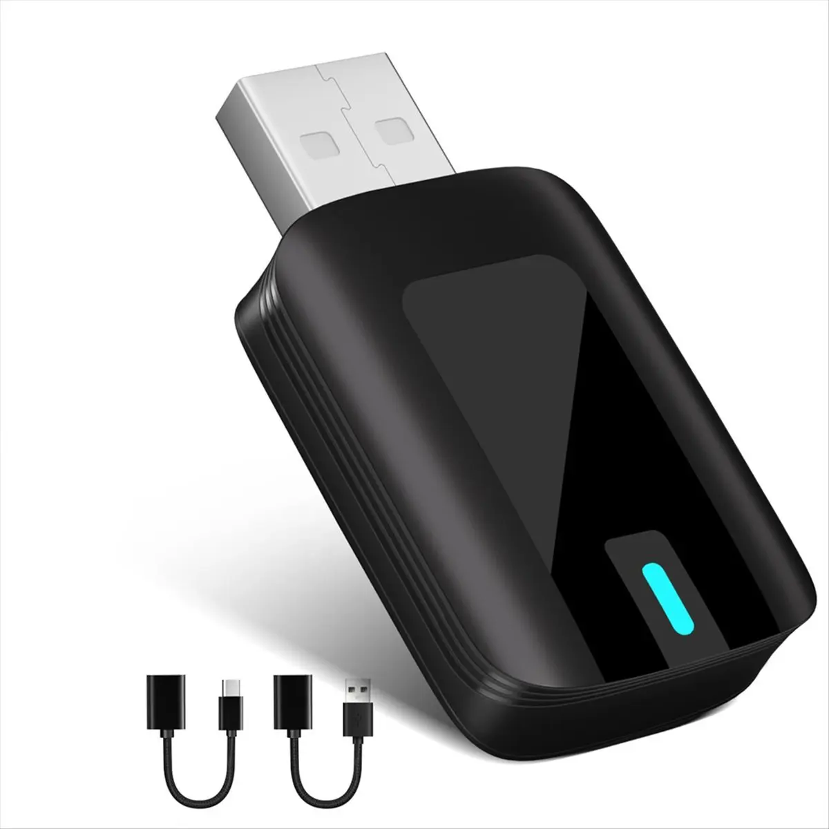 Super Sale 2 in 1 Wireless Carplay Adapter, Convert Wired to Wireless Carplay/Android Auto, Stable Connection for Cars 2016+