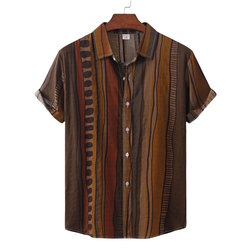 

Mens Floral Shirt Tropical Hawaiian Short Sleeve Beach Casual Shirt Printed Flower Summer Shirt Vacation Party Trendy Top Fashio