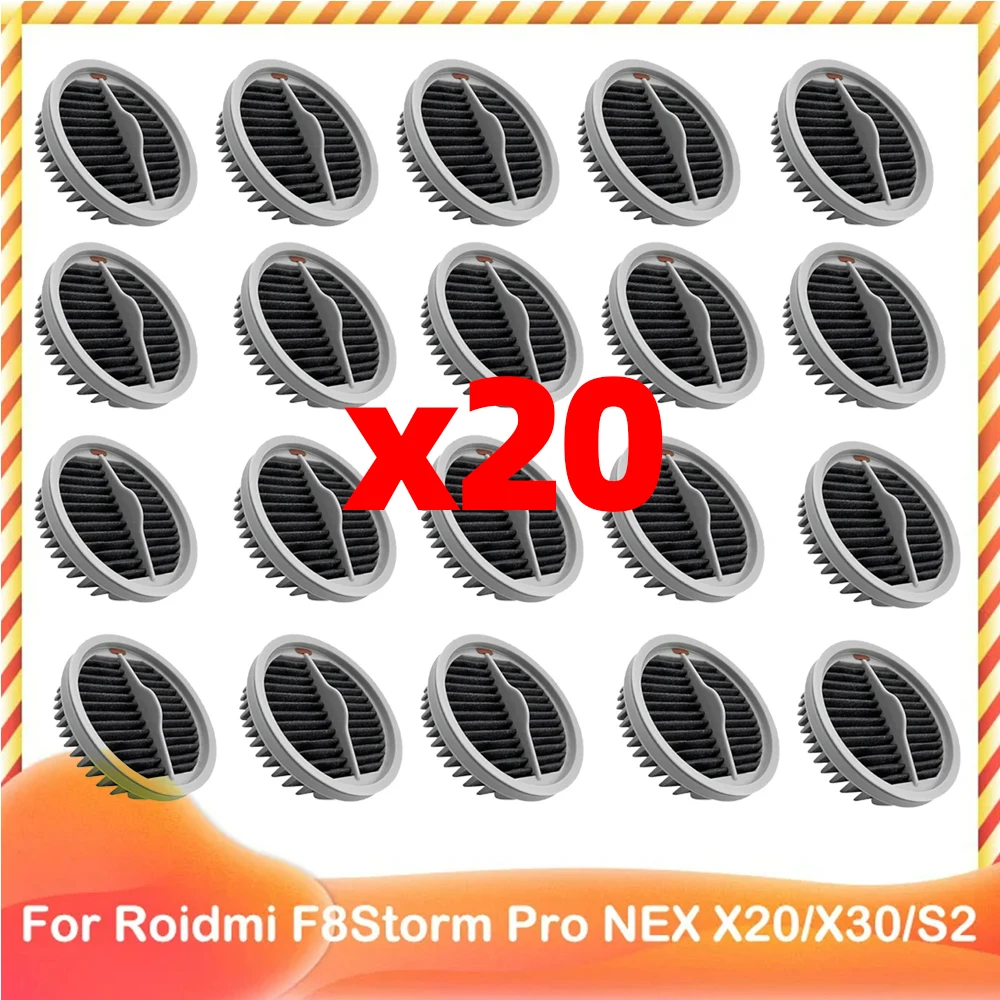 For Xiaomi Roidmi F8 Pro F8E F8S S1 Special S1E XCQ08RM Storm Pro NEX X20 X30 Cordless Vacuum Cleaner S2 Hepa Filter Spare Parts