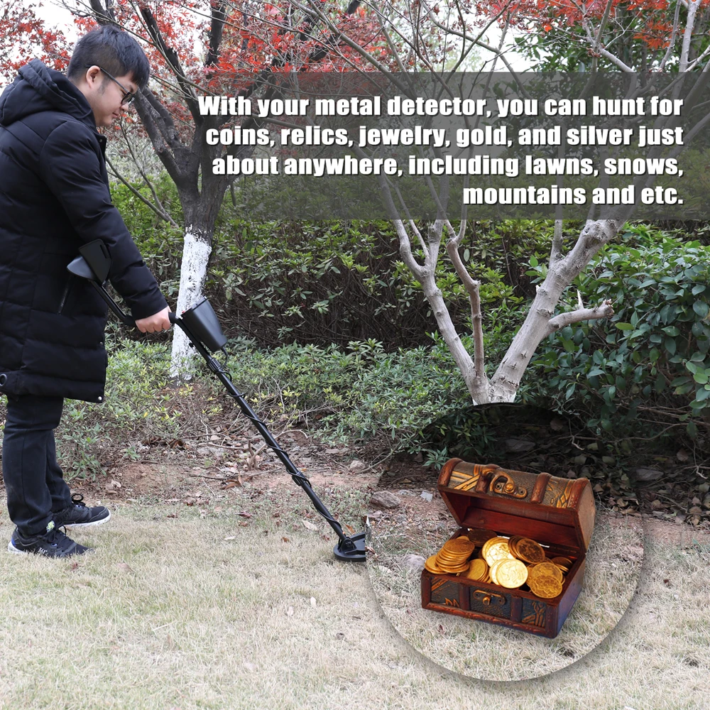 GTX5030 Easy Installation Underground Metal Detector High Sensitivity Jewelry Treasure Gold Metal Detecting Metal Finder