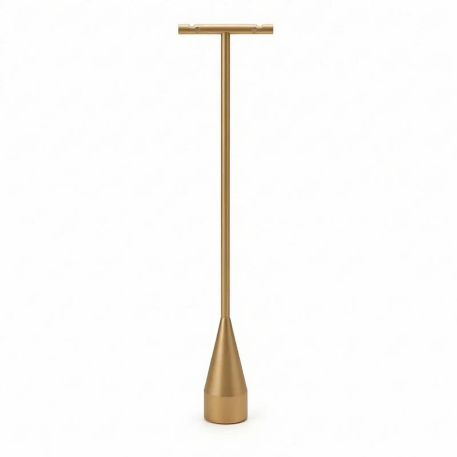 Earring Display Stand for Jewelry Rack Metal Gold T-stand Countertop Boutique Organizer