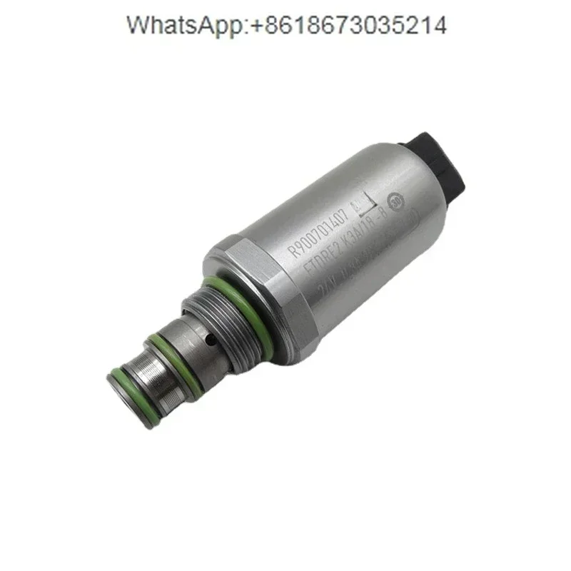 

R900701407 24V digging solenoid valve excavator hydraulic pump proportional solenoid valve 322-6342