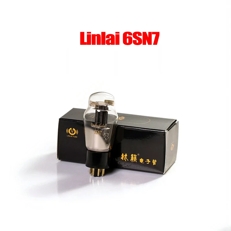 LINLAI Tube 6SN7 Vacuum Tube Replace 6N8P CV181 ECC32 Tube Original Factory Precision Matching For Tube Amplifier