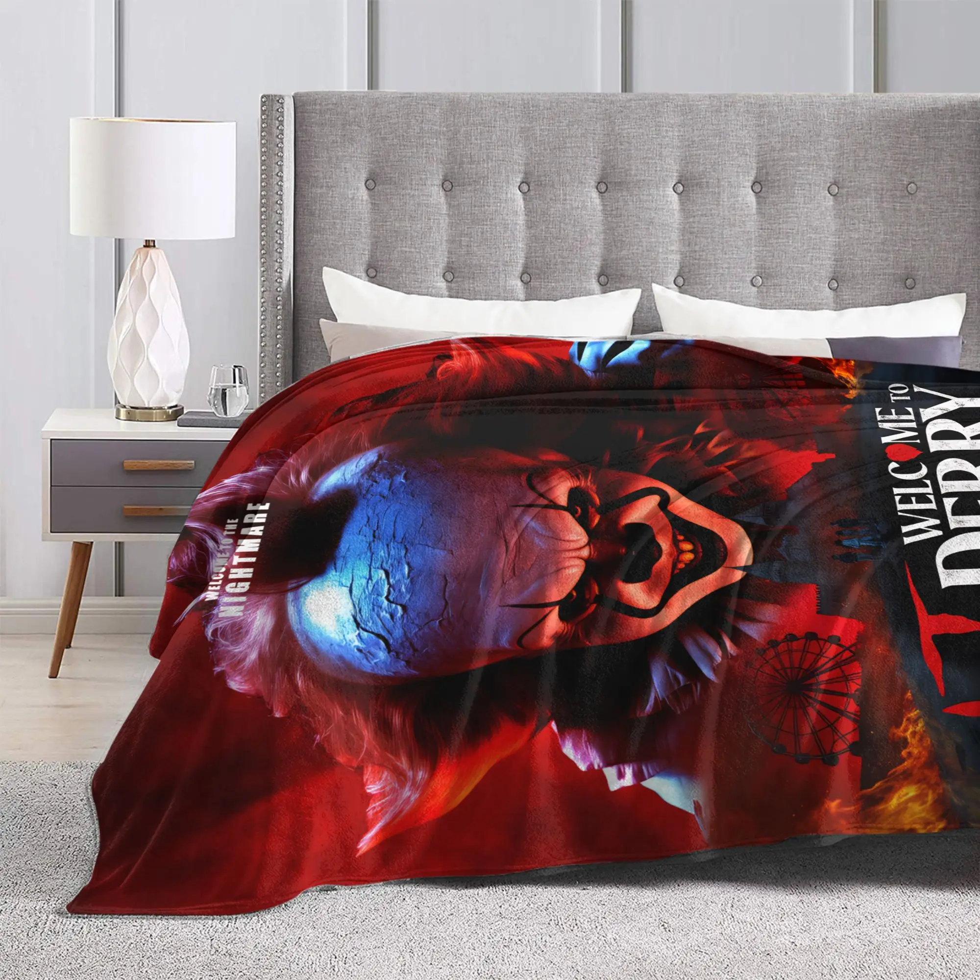 تكنولوجيا المعلومات مرحبا بكم في ديري 2025 البطانيات الناعمة الدافئة طائرة السفر أفخم الفراش يلقي الجدة الفانيلا المفرش غطاء سرير أريكة